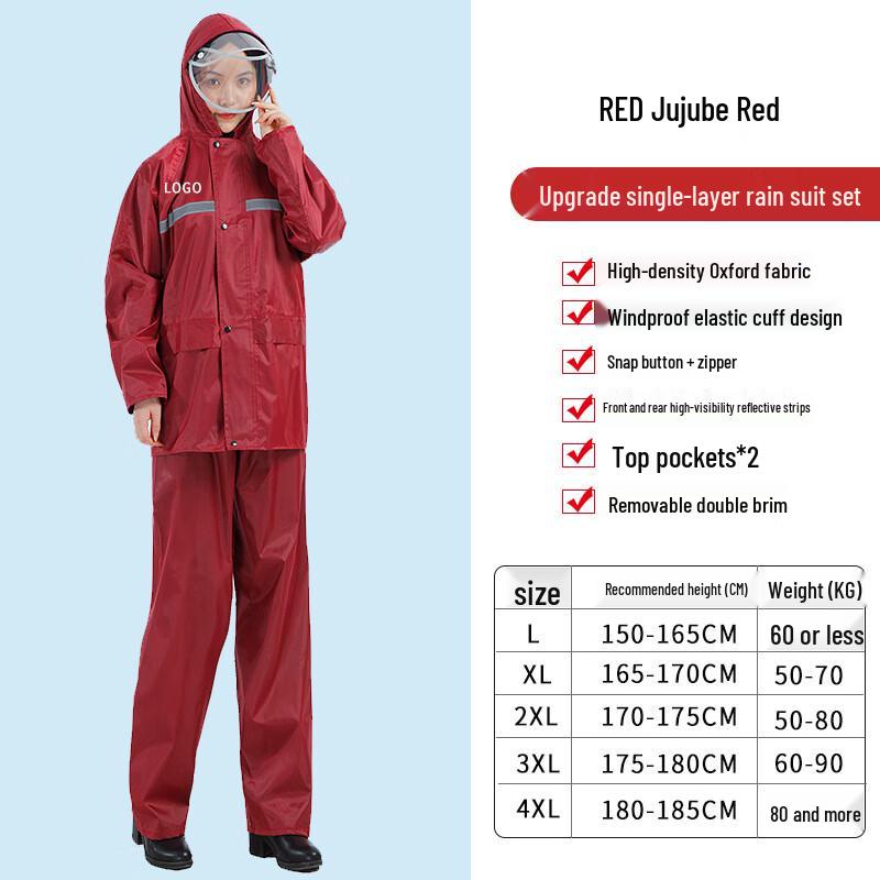 OEING Heavy-Duty Two-Piece Rain Suit