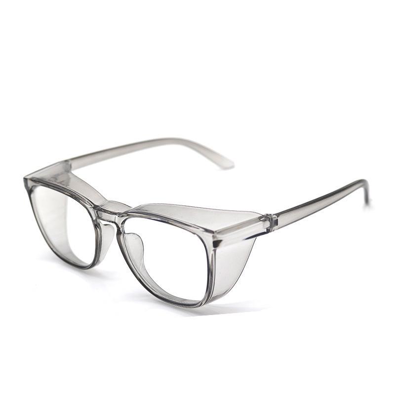 MZ11 Jelly Color HD Anti-Blue Light Glasses: Transparent, Windproof, Sandproof, Japanese Style
