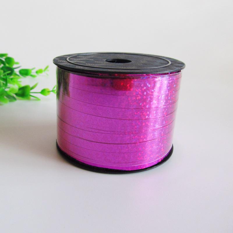 Laser Color Ribbon Roll - 100 Yards (90 Meters) for Birthday, Wedding Decorations, Gift Packaging, and Party Ties
