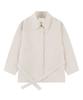 Siyazu Siot4184 Belted Half Trench Jacket_Cream