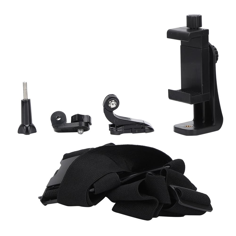 Plastic Black Adjustable Chest Harness Strap Convenient Hanging Safety Belt for Gopro Motion Camera