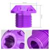 For Surron Electric Bike Front Wheel Axle Bolt Nut Cover Screws Kit Aluminum For 2025 2024 2023 Sur-Ron Surron Light Bee X S L1E