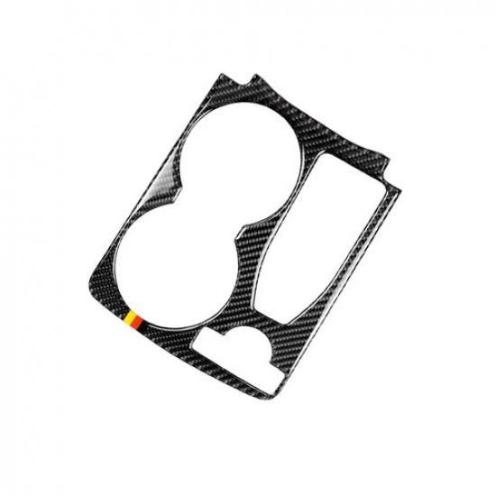 Best Car Water Cup Carbon Fiber Holder Panel Cover For Mercedes-Benz GLK 2008-15