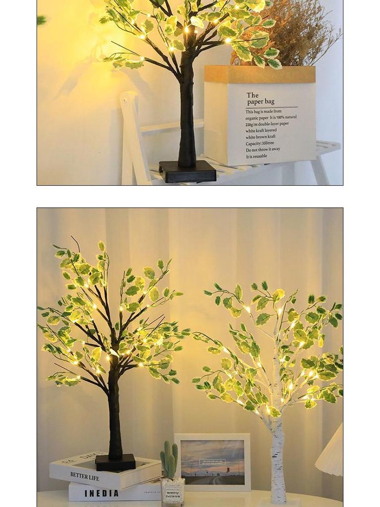 2026 Landscape LED Christmas Lights: Room Atmosphere Decor, Festival Party Night Tree Ornaments