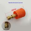 Machine-Operated High-Pressure Sprayer Nozzle with Adjustable Atomization and Straight Spray Boom Head Accessories.