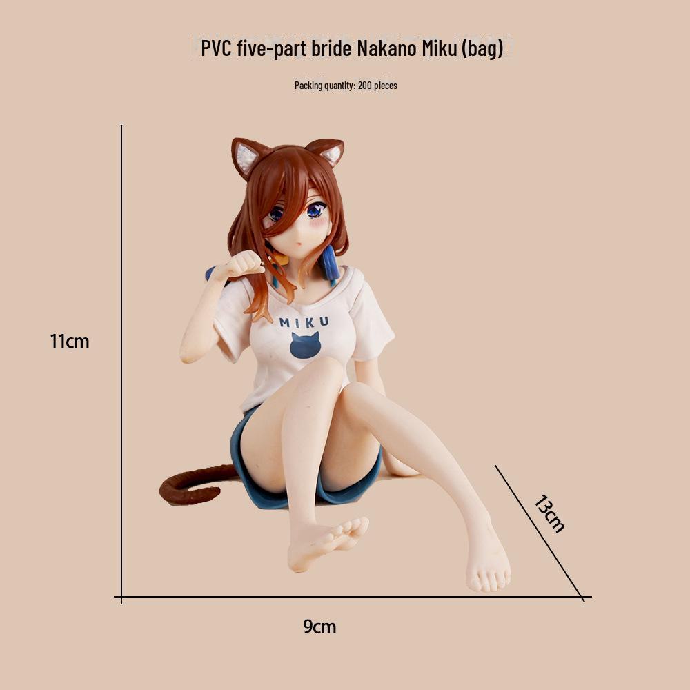 

«Квинтэссенция цветочных аниме-фигурок»: Украшения Накано Нино и Мику