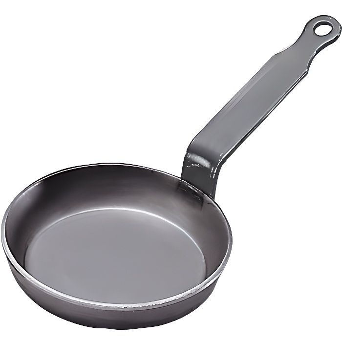 Padella per blinis in ferro minerale professionale De Buyer da 120 mm