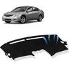 Dash Cover Compatible with Nissan Altima 2007-2012 Full Set, Dashboard Cover Mat and Center Console Cover Pad,  Fit Sunshield Protector Interior Car