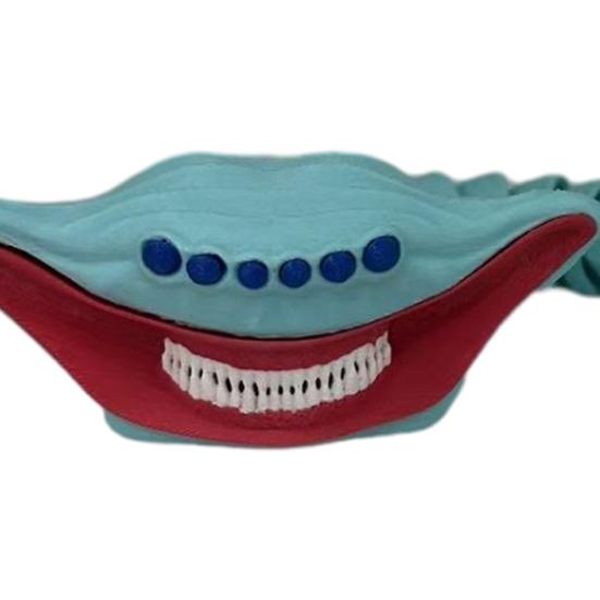 Juguete de Animal Marino Impreso en 3D Criatura Marina de Terror Figurita con Articulaciones Móviles Modelo Articulado de Depredador Oceánico Mítico Adorno de Decoración