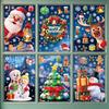 Electrostatic Merry Christmas Window Sticker Holiday Window Stickers  Christmas Gift