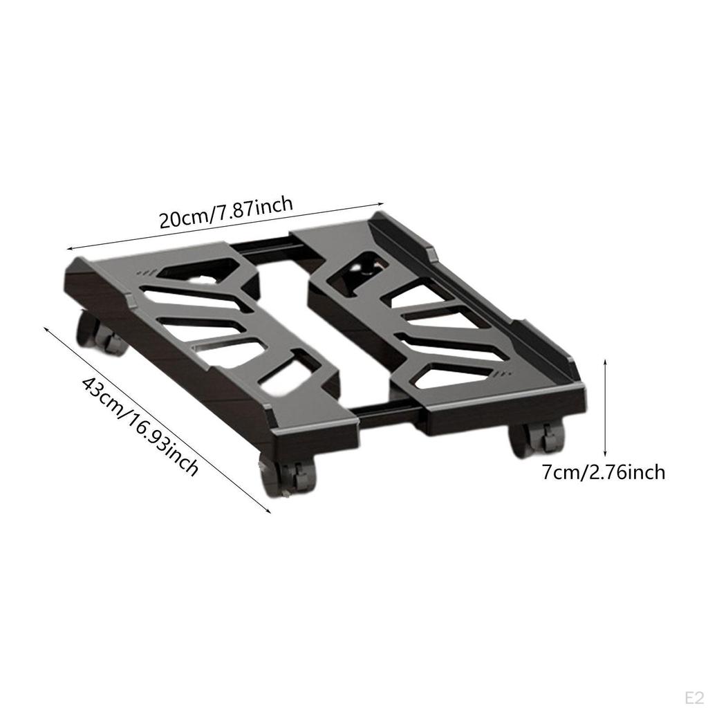 Computer Tower Stand CPU Space Saving Sturdy Heavy Duty Adjustable Width 20cm To 28cm with