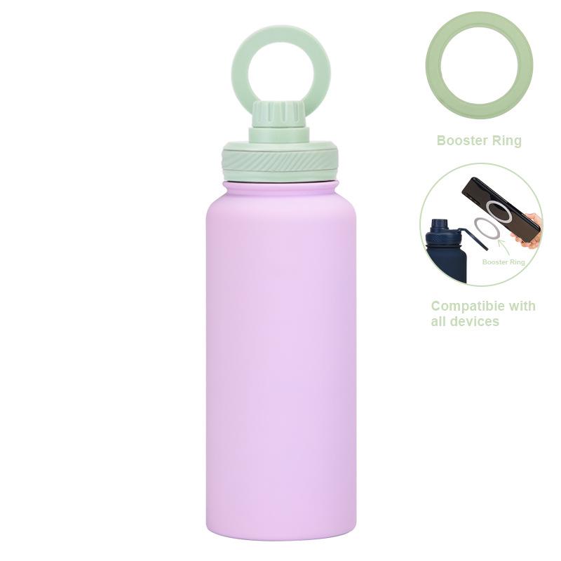 2026 Magnetic Mobile Phone Holder & 1L Stainless Steel Insulated Sports Water Bottle