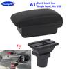 For Toyota Yaris 3 For Toyota Hybrid  Yaris Vitz Car Armrest Box Car Storage box interior details USB Charging Car Accessories