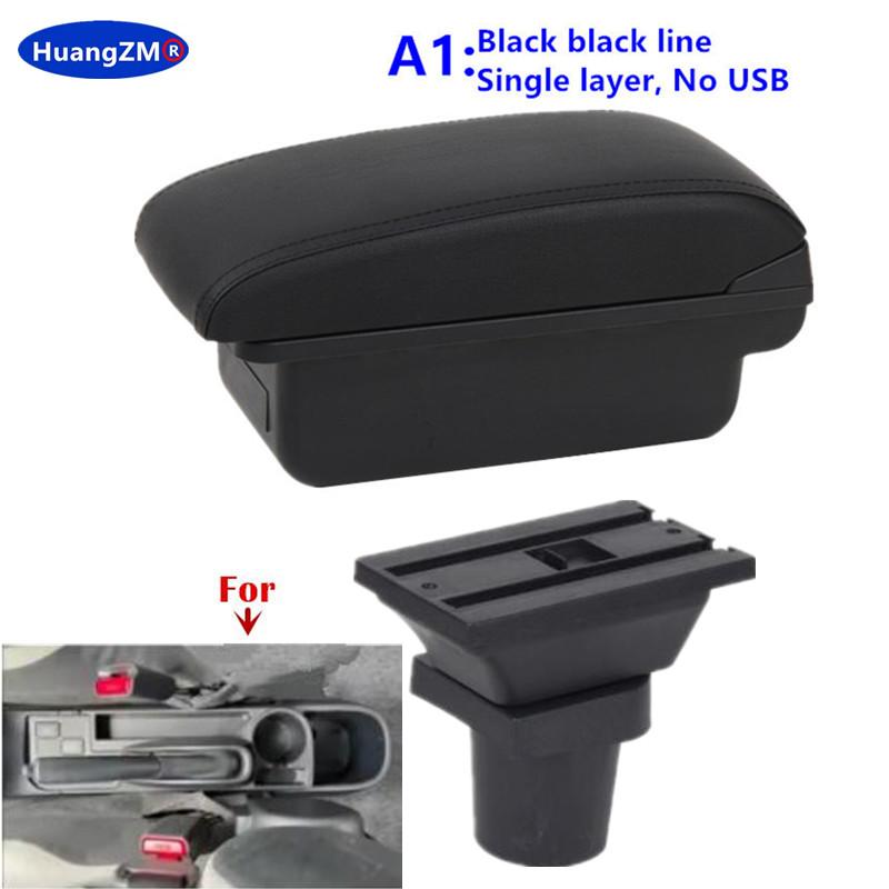 For Toyota Yaris 3 For Toyota Hybrid Yaris Vitz Car Armrest Box Car Storage box interior details USB Charging Car Accessories