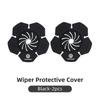 Hub Caps Car Wiper Hole Cover Silicone Anti-Dust Protector Pad Anti-Leaf Case Interior For Volkswagen VW Jetta Golf Beetle CC EO