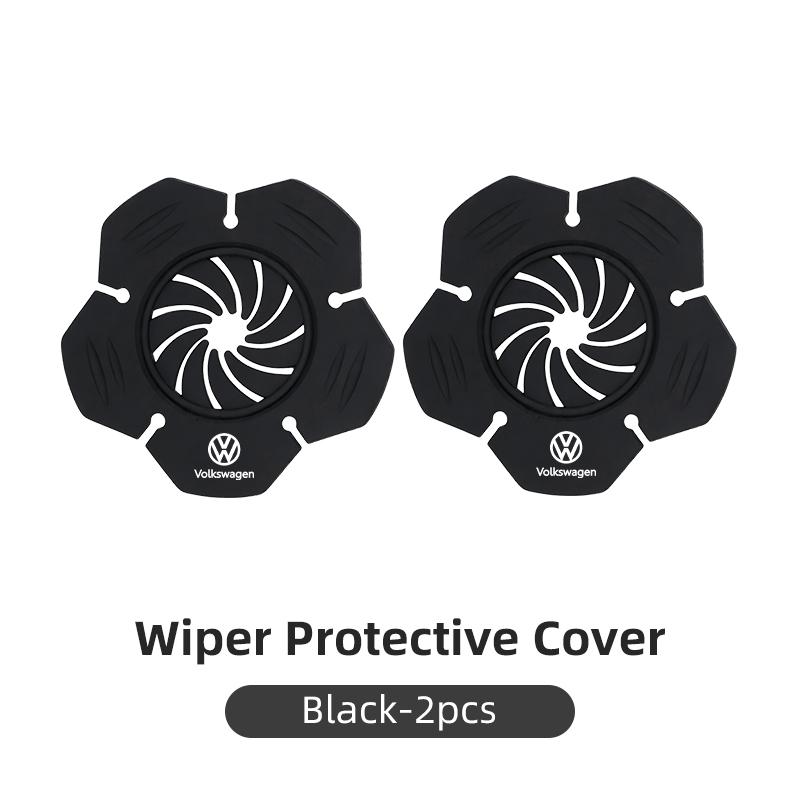 Hub Caps Car Wiper Hole Cover Silicone Anti-Dust Protector Pad Anti-Leaf Case Interior For Volkswagen VW Jetta Golf Beetle CC EO