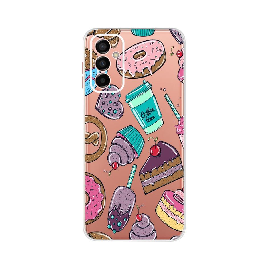 Měkké silikonové pouzdro pro telefon Samsung Galaxy M23 Nárazník Průhledný TPU zadní kryt pro Samsung M23 M 23 5G SM-M236B Fundas