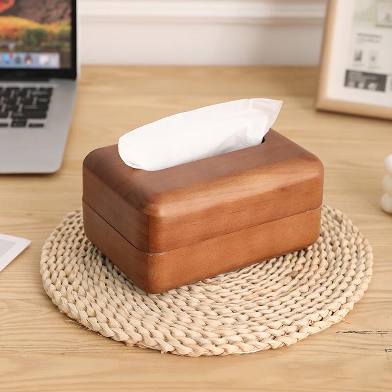 Solid Wood Tissue Box