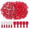 50 Pairs Electrical Insulated Wire Connectors Kit Blue Red Yellow Spade Quick Disconnect Connector Crimp Cable Terminals