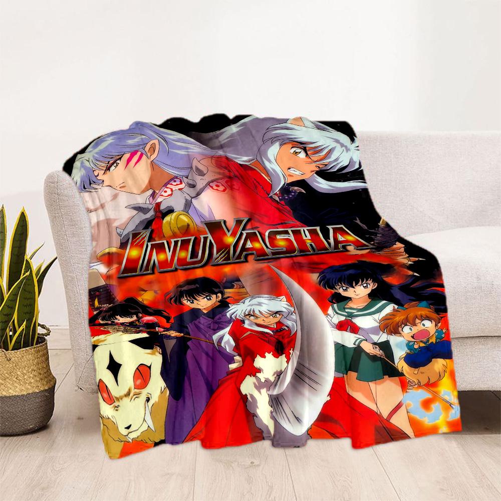 Inuyasha Adventure Blankets are suitable for living rooms,making them an ideal choice for outdoor travel and gifts.