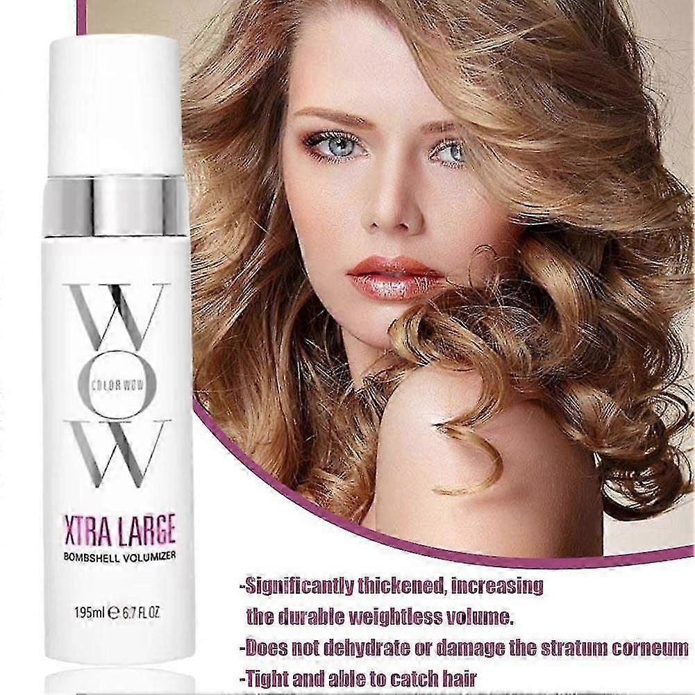 Volumizing Hair Thickening Spray with Bamboo Extract for Fine Straight Wavy and Curly Hair 195ml