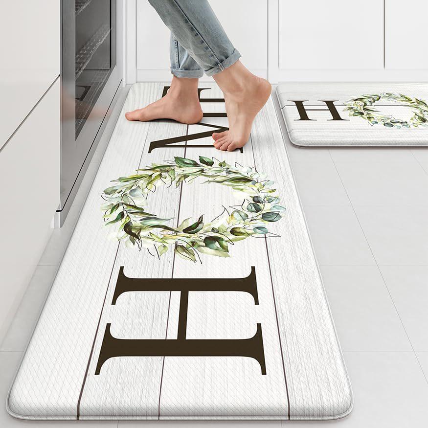 

Kitchen Long Carpet Sound Insulation Noise Reduction Anti Slip Pad Absorbent and Oil Absorbing Diatomaceous Earth Soft Cushion Bathroom Floor Mat 40*60cm [second generation diatom mud]