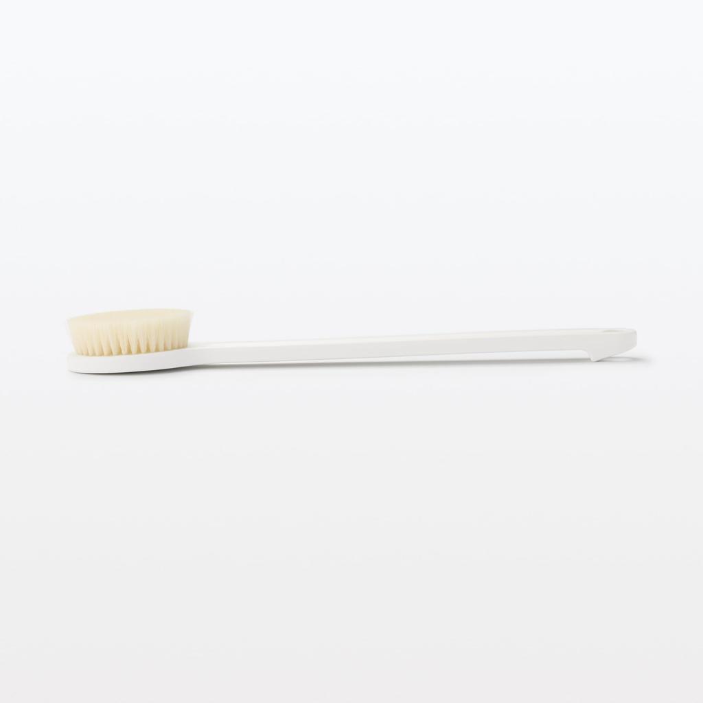 MUJI Polypropylene Shower 37cm in OEA29A3S Brush, White, Approx. Length,