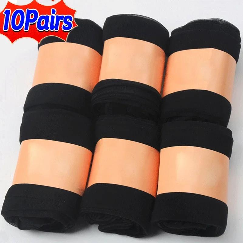 

2026 Summer Invisible Ultra-thin Crystal Stockings Disposable Anti Hook Silk Women s Socks Breathable Short Socks 20-200pcs One Size