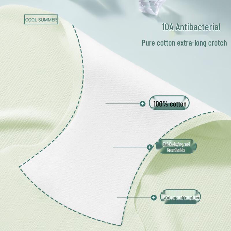 Women's Seamless Ice Silk Breathable Briefs 4-Pack