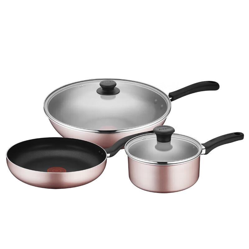 Supor Elegant Non-stick 3-Piece Cookware Set