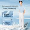 Camisa Polo Masculina Hongdou de Seda Modal Antibacteriana Refrescante