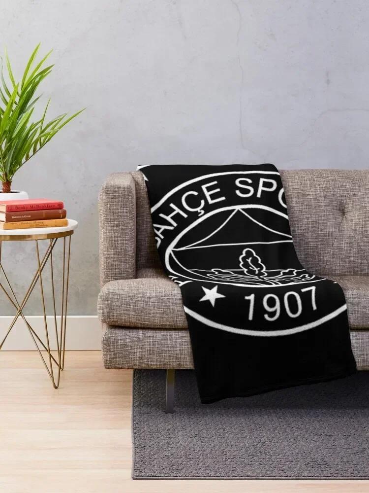Fenerbahce Black Throw Blanket Giant Sofa bed plaid Vintage Blankets