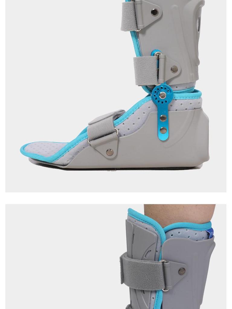 Adjustable Foot Drop and Ankle Rehab Brace for Post-Operative Support