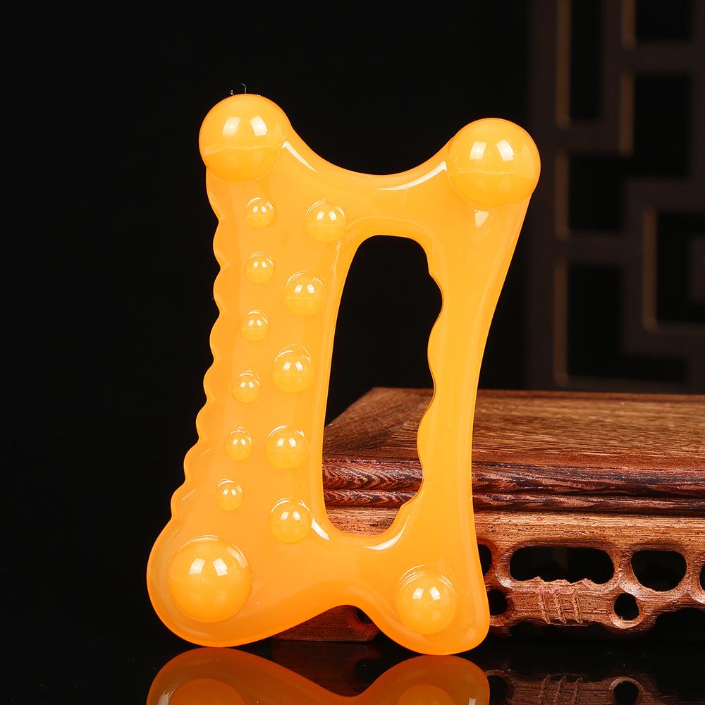 Nicht-Keramisches Wellenförmiges Gua Sha Werkzeug für Gesichts- und Körpermassage