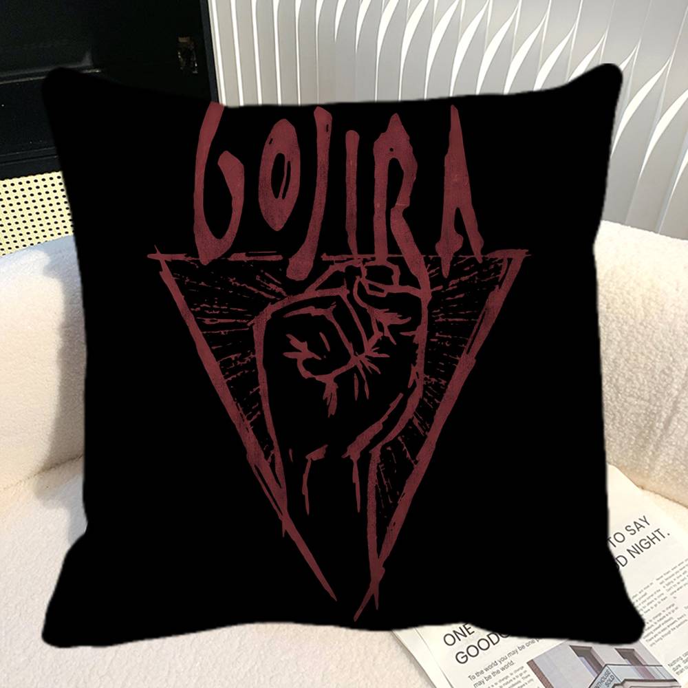 Goth GGojira Various Art Pillow Case Square Pillow Bedroom Sofa Leisure Comfort Cushion Car Home Decoration
