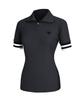 2ELA Ribline Women'S Polo Half-Zip Short Sleeve T-Shirt 4 Colors