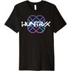 Huntr_x Gradient Color Band Logo Premium T-Shirt