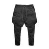 Sporting Pants Men Elastic Breathable Two Piece Running Training Pants Gyms Ankle-Length Pants Quick-drying Men Pants