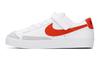 Blazer Low top Kinder Skateboard Schuhe Weiß Rot Kinder im Alter von 3 7 Jahren DA4075-106