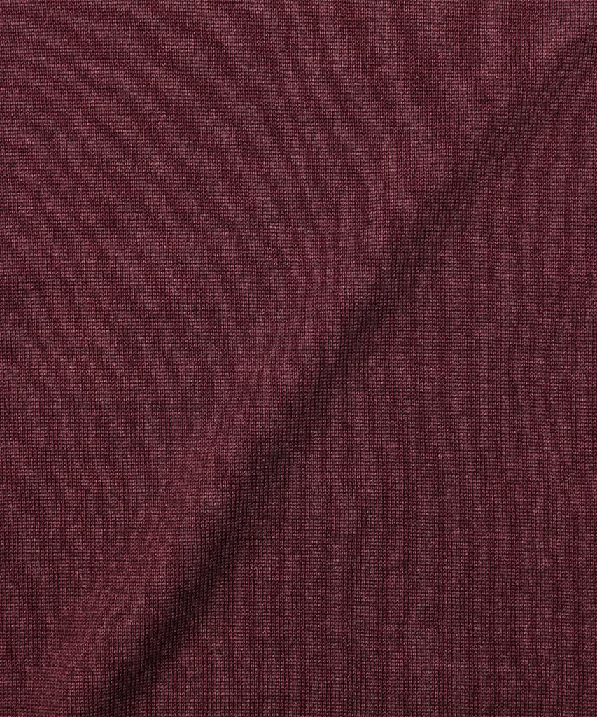 PANICALE Crewneck Wool Sweater [Wine]