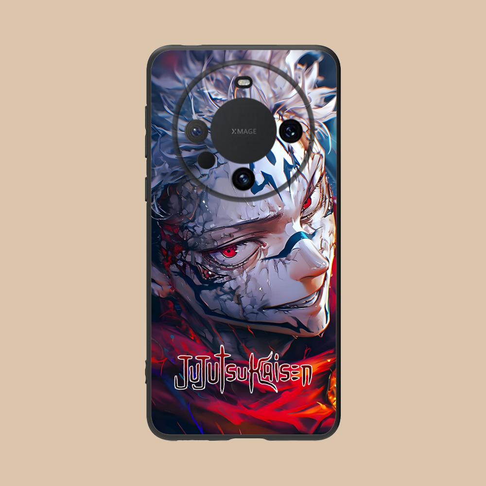 Jujutsu Kaisen Sukuna Mobile Phone Case for Huawei Mate 60 50 40 30 20 10 Pro Plus Lite E 5G Colour Printing Cover Cover Pretty