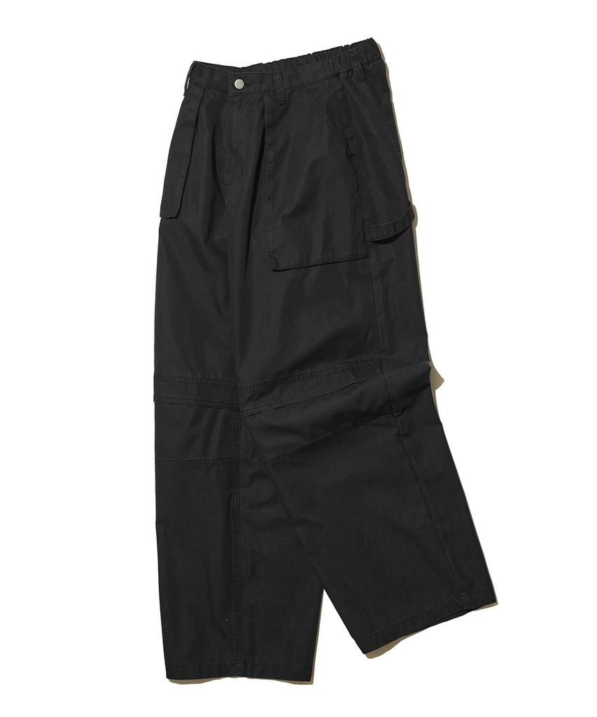 BIG UNION Unbalance Fatigue Pants / Black
