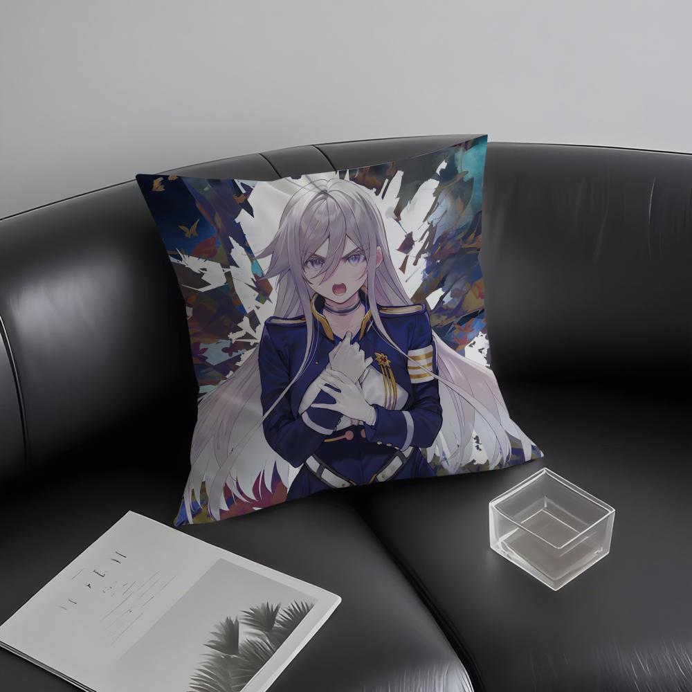 V-Vladilena Milizee-86 Anime Cushion Cover Pillowcase Ultra Soft Skin Friendly Fabric Cloud Like Comfort & Concealed Zipper