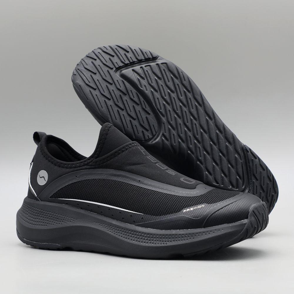 Tênis de Corrida Masculino de Malha Leve e Respirável com Sola Macia que Absorve o Choque