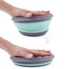 Collapsible Bowl Portable Tableware Expandable Outdoor Compression Travel Camping Picnic Anti-Spill Food Container for Baby Kids
