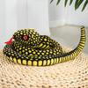 110cm Simulation Plush Toy Boa Cobra Long Stuffed Animal Snake Plushie Funny Tricky BoyFriends Halloween Gift