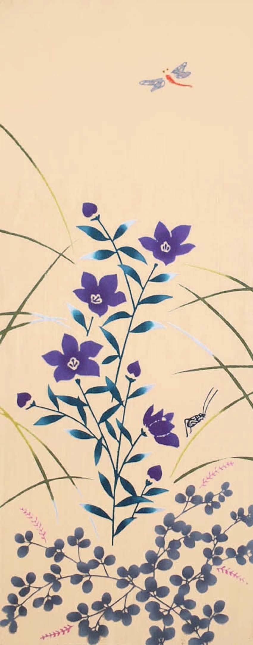 Марузэн Тэнугуи ручной колокольчик 264 Окрашенный методом Тюсэн (Японское полотенце), дизайн, Розовый, розовый