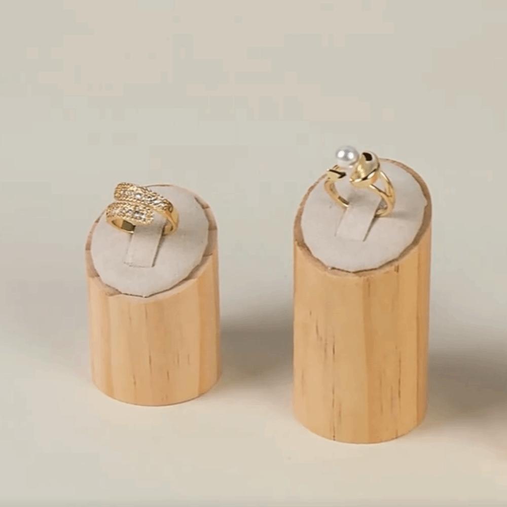 3Pcs/set Premium Desktop Storage Rack Vintage Ring Holder  Home Furnishings