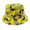 Gelber Entenprint Eimerhut für Damen Herren Mode Dekorieren Panama Sommer Outdoor Reise Strand Sonnenschutz Fischerhüte Hip Hop