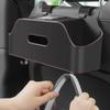 Car Backseat Organizer Storage Box 3 In 1 With Hook Auto Interior Decoration Drink Cup Tissue Phone Holder Travel Accessories
